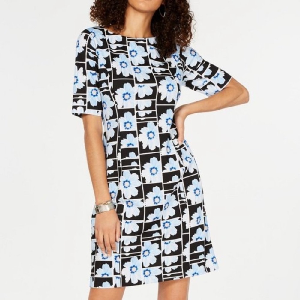 Alfani Modern Floral Dress